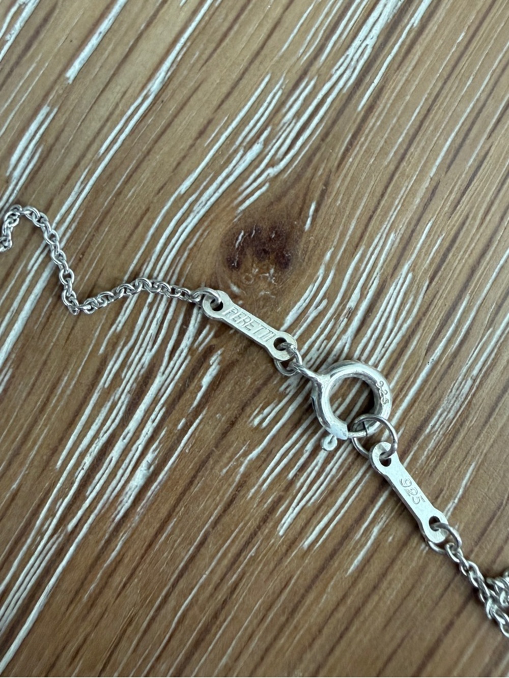 Tiffany & Co. Silver Teardrop Pendant Necklace - Picture 4 of 5